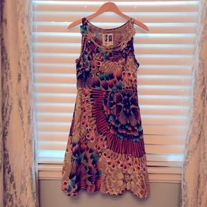 Anthropologie midi dress
